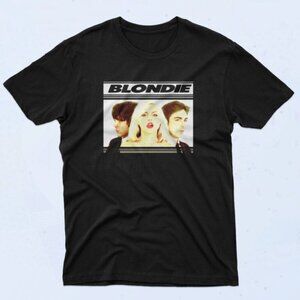 Blondie Hot Lips Rock Band Graphic T-Shirt Punk Music Fan Gift Retro Tee 17